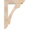 Ekena Millwork Legacy Slat Smooth Bracket w/ Offset Brace, Douglas Fir, 7 1/2"W x 30"D x 42"H BKT0806X30X42LEC06SDF - alternate 2